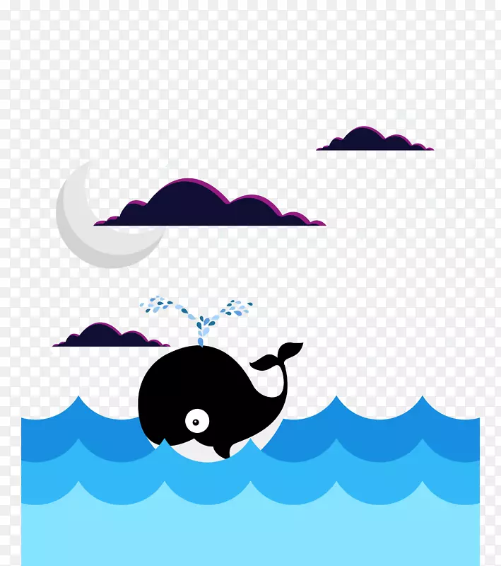 黑色鲸鱼