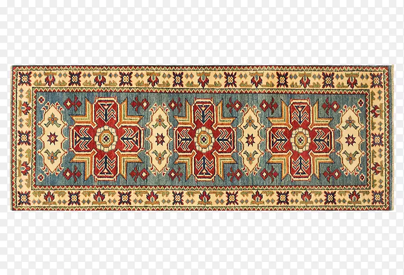 矩形复古地毯素材