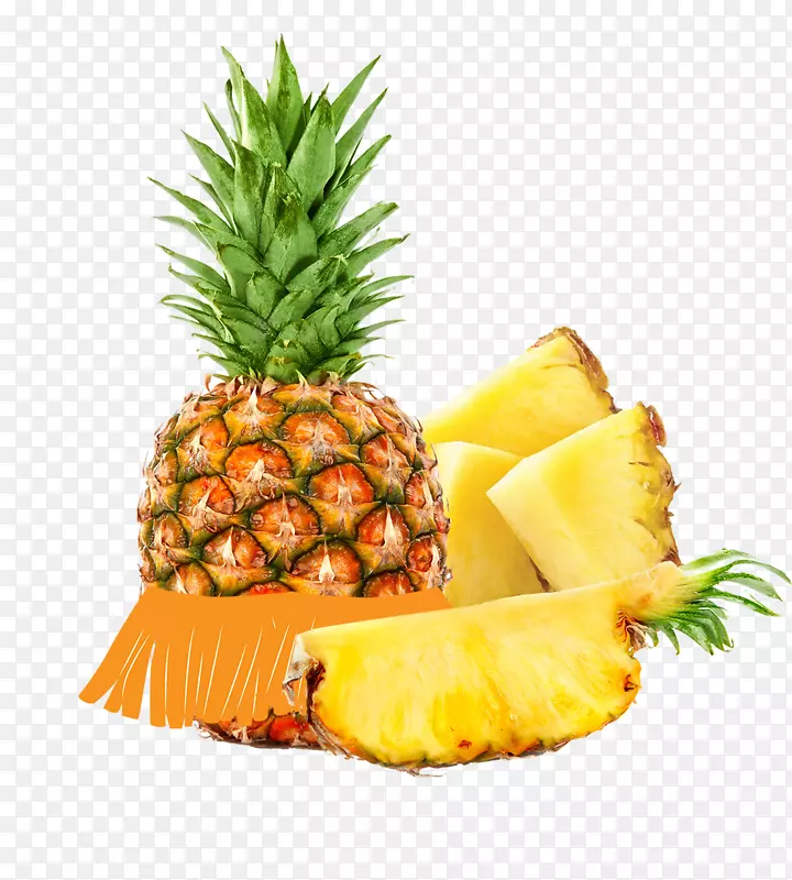 黄色夏季水果菠萝