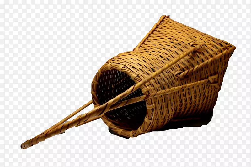 手工编织竹篮