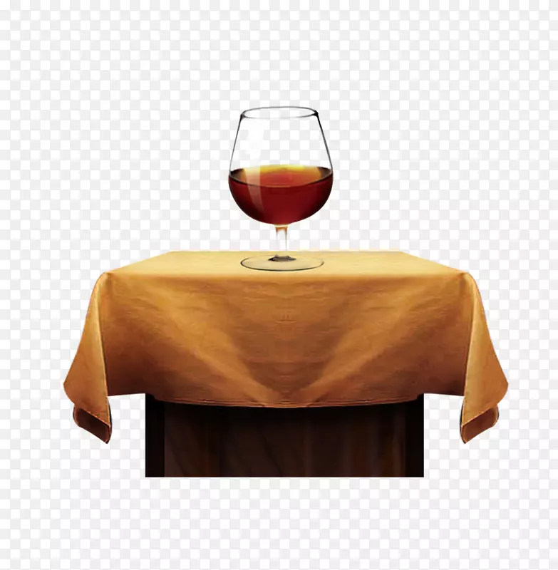 地产桌子上的红酒杯