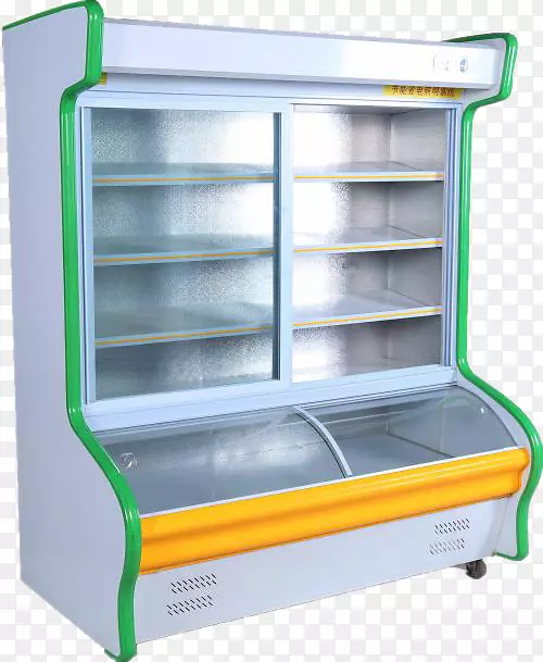 灰色食品专用冷冻柜