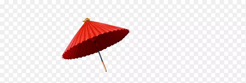 大红色中国风纸伞
