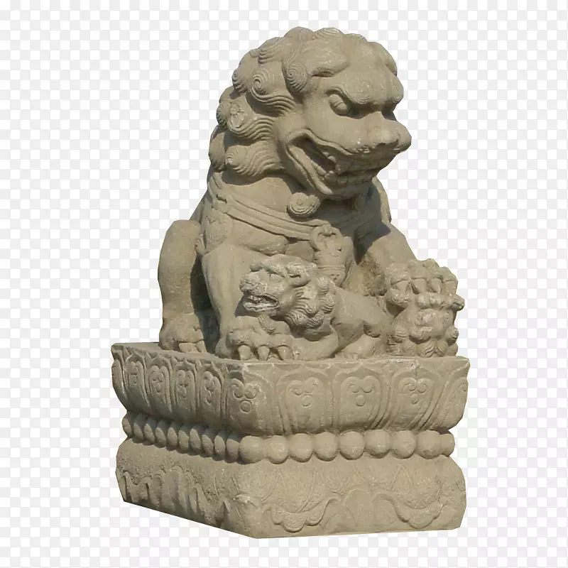 大门石头狮子pngPNG图片素材下载_图片编号7628041-PNG素材网