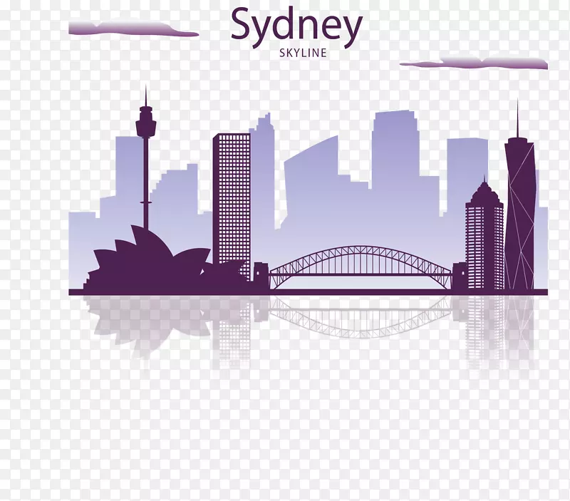 淡紫色澳大利亚悉尼
