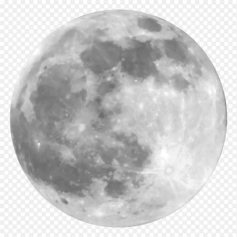 浅灰色月球表面