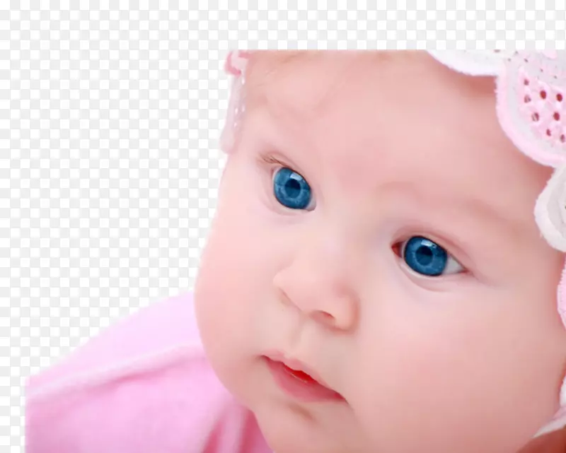 蓝眼睛的宝宝