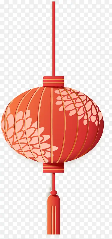 矢量中国风新年装饰灯笼