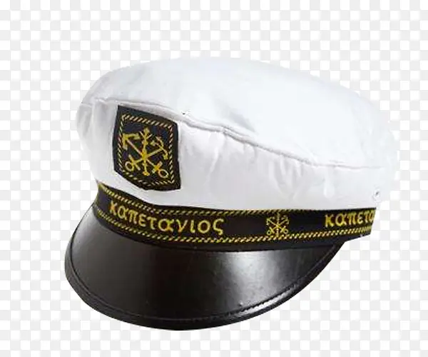 白色的平顶海军帽