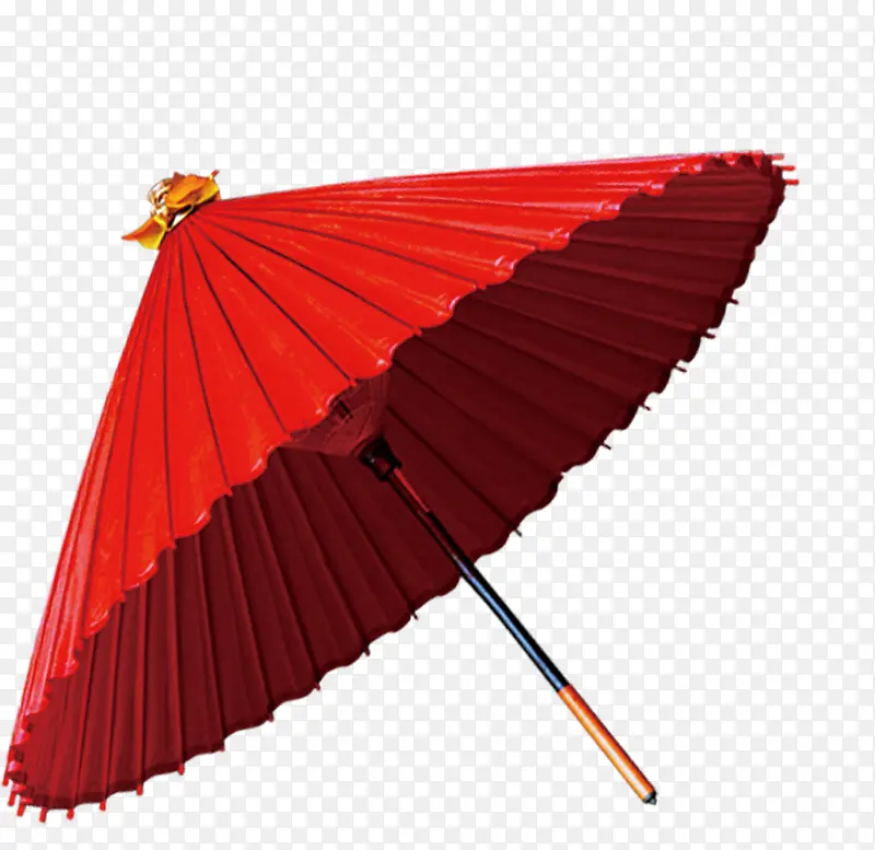 一把红色的伞