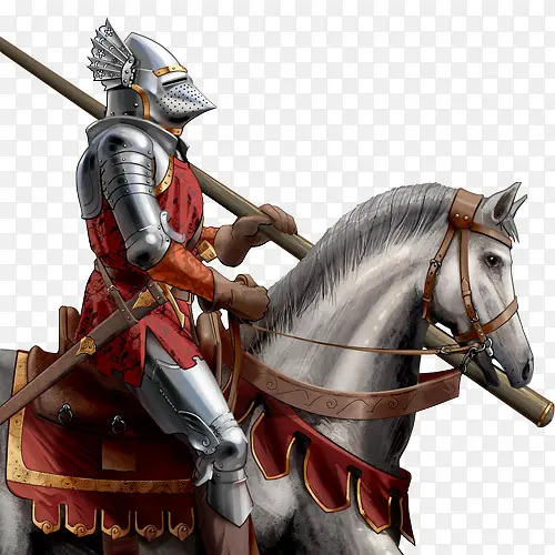 欧洲中世纪骑士免抠png