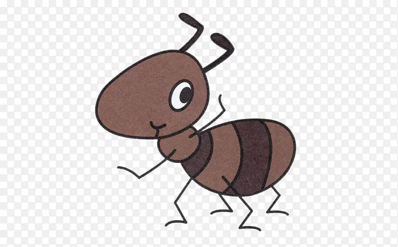 卡通手绘动物小蚂蚁