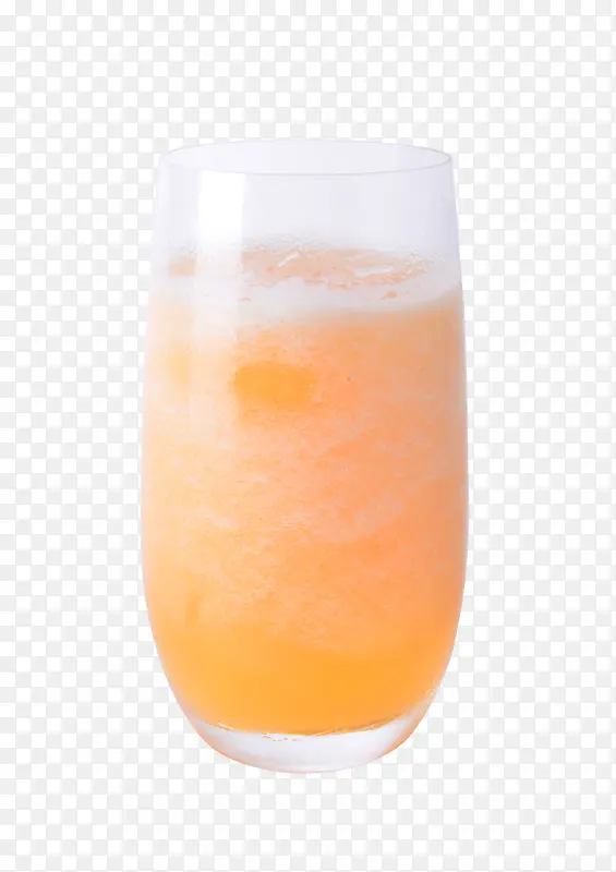 浅橙色的哈密瓜汁