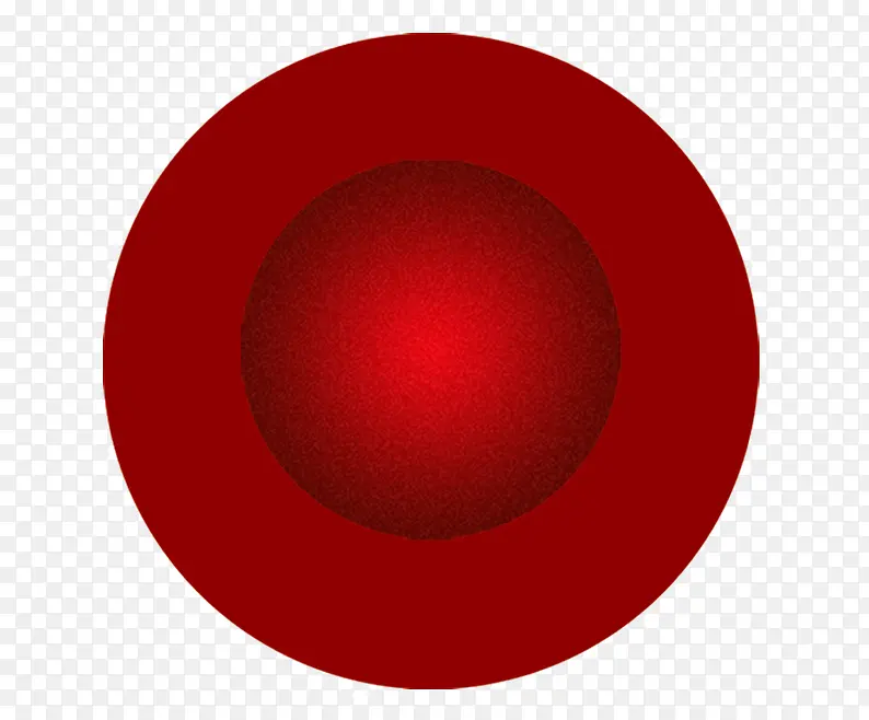 渐变红色圆圈