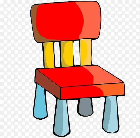 彩色小椅子