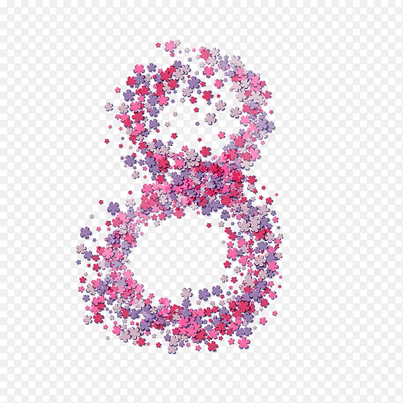 花型数字8素材pngPNG图片素材下载_图片编号7665928-PNG素材网
