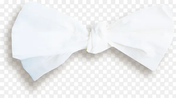 白色蝴蝶结