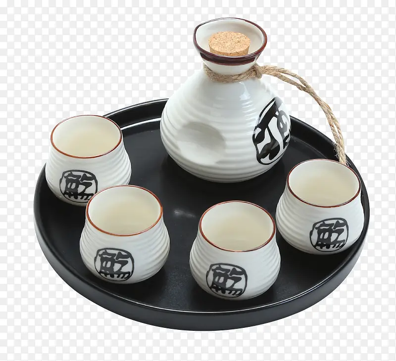 日式陶瓷酒杯套装
