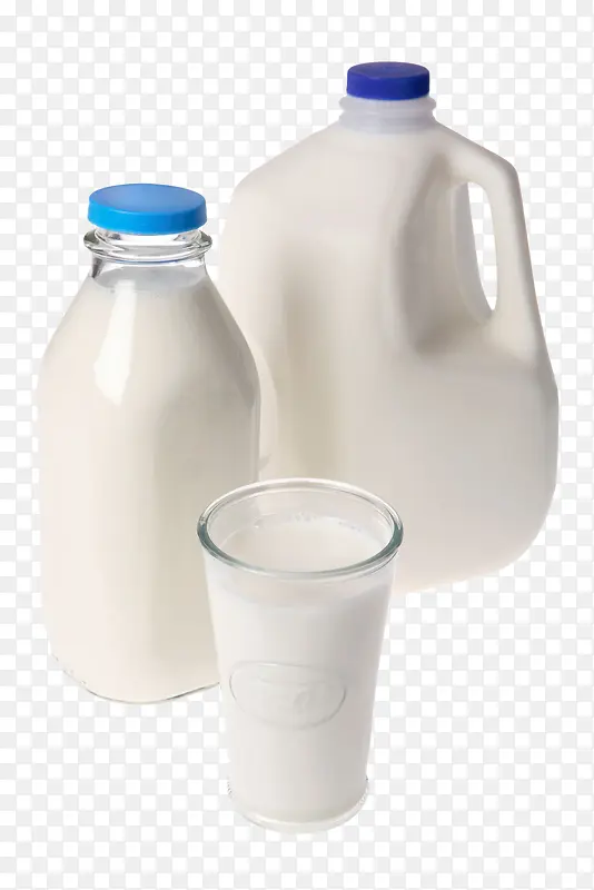 手绘空白包装牛奶