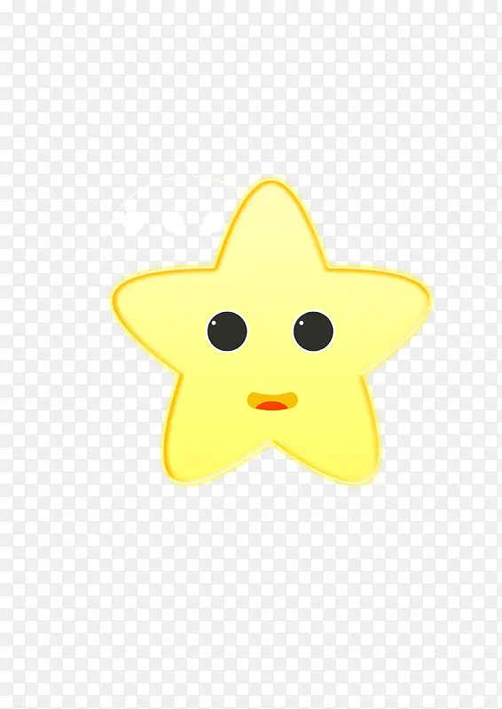 愿望清单黄色可爱小星星