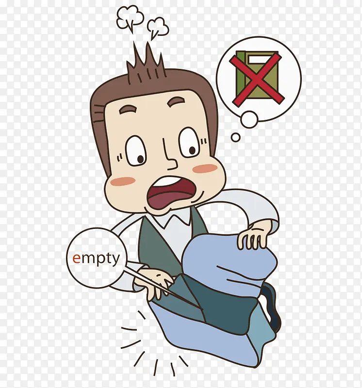 手绘被盗漫画PNG图片素材下载_图片编号7684552-PNG素材网