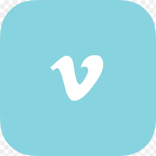 vimeo平社会图标