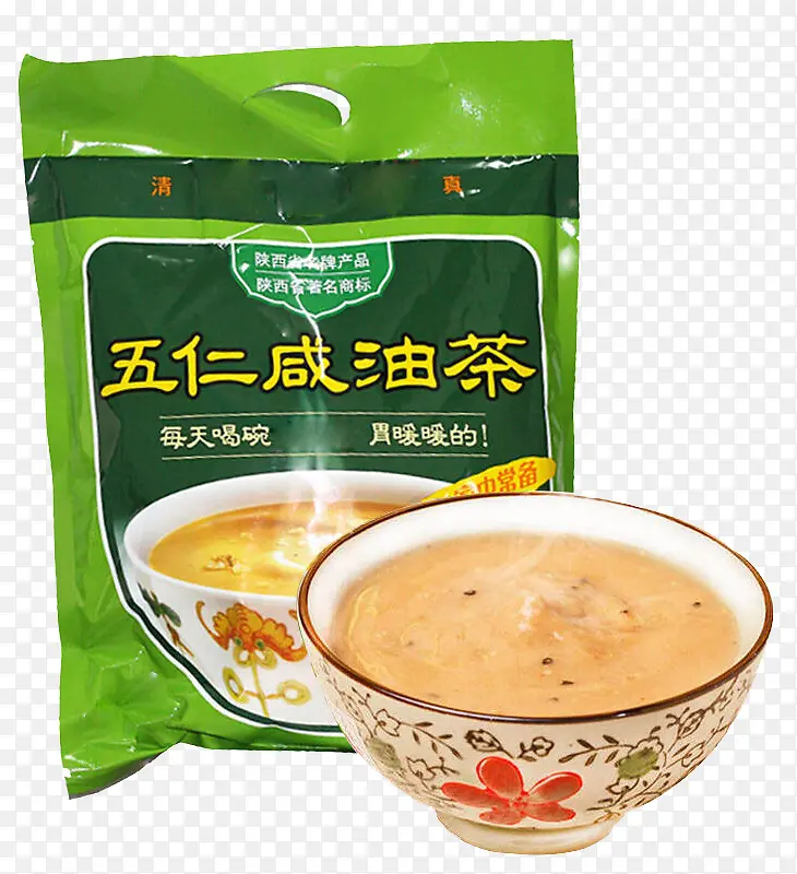 五仁咸油茶