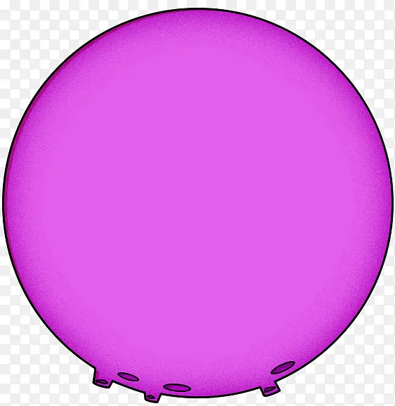 巨大圆形卡通紫色电商