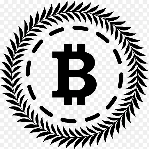 比特币周围围着一圈橄榄叶图标