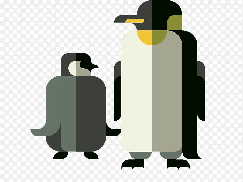 扁平化企鹅