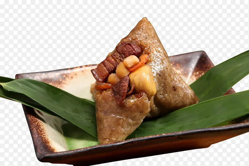 板栗海鲜肉粽