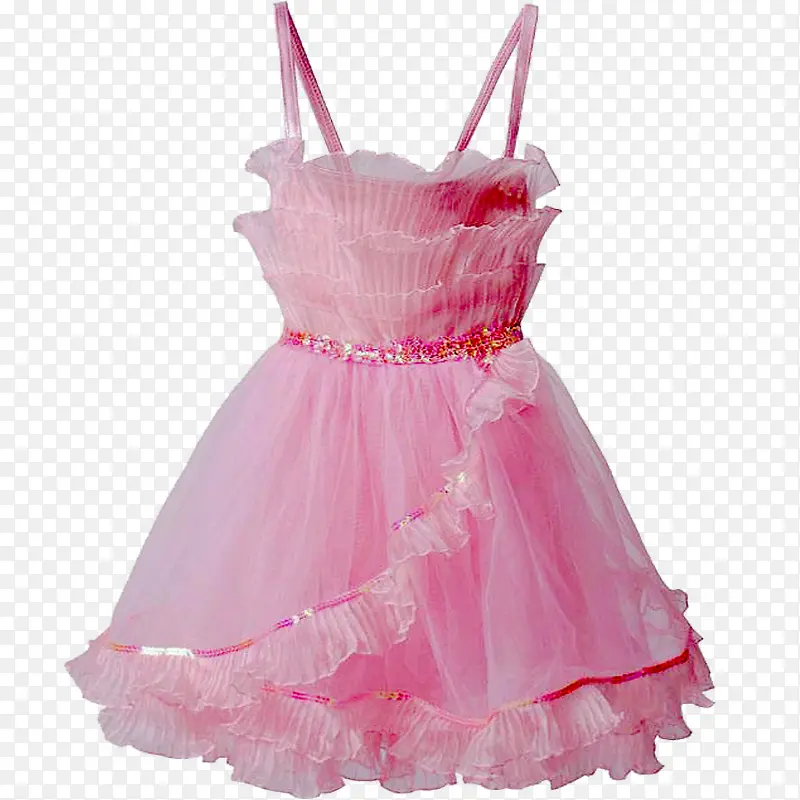 粉色蓬蓬裙