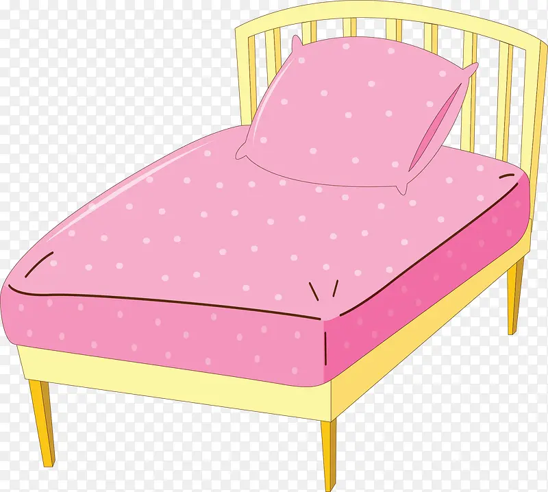粉红套装小公主床