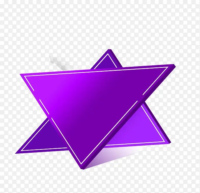 紫色三角形边框纹理