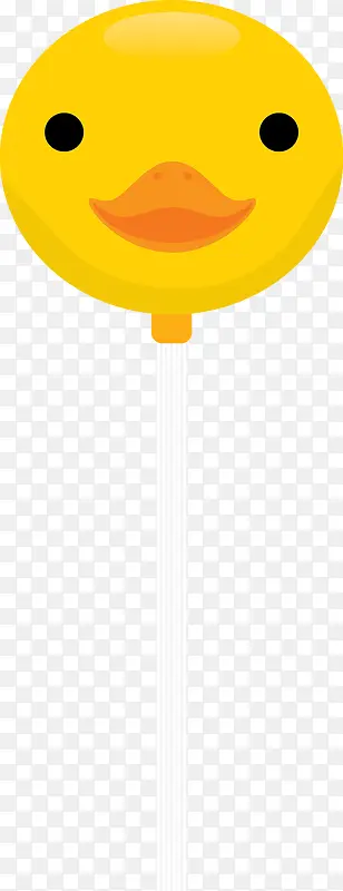 黄色小鸭子棒棒糖图