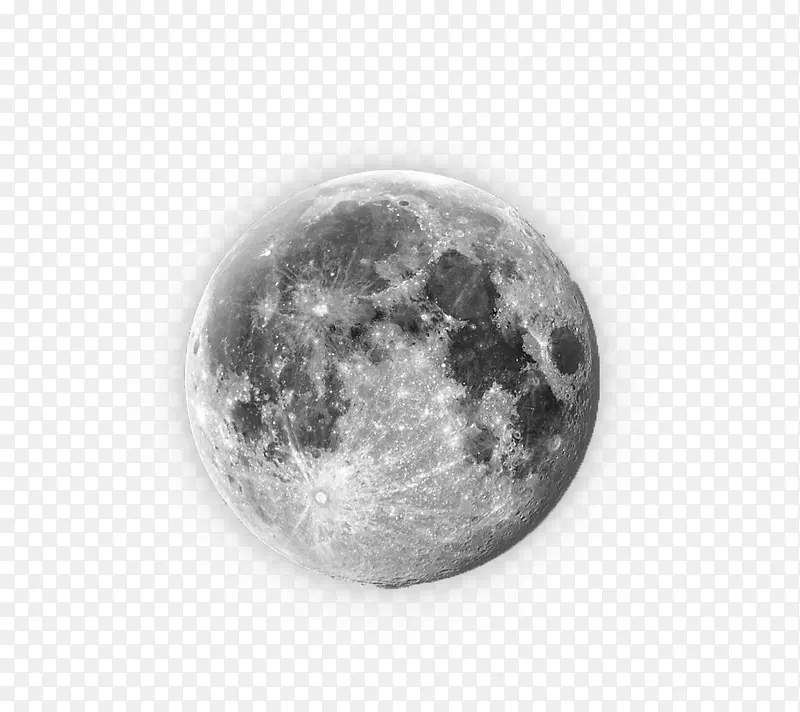 写实月球