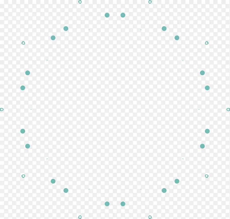 蓝色圆点框架