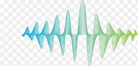 创意渐变声波效果图