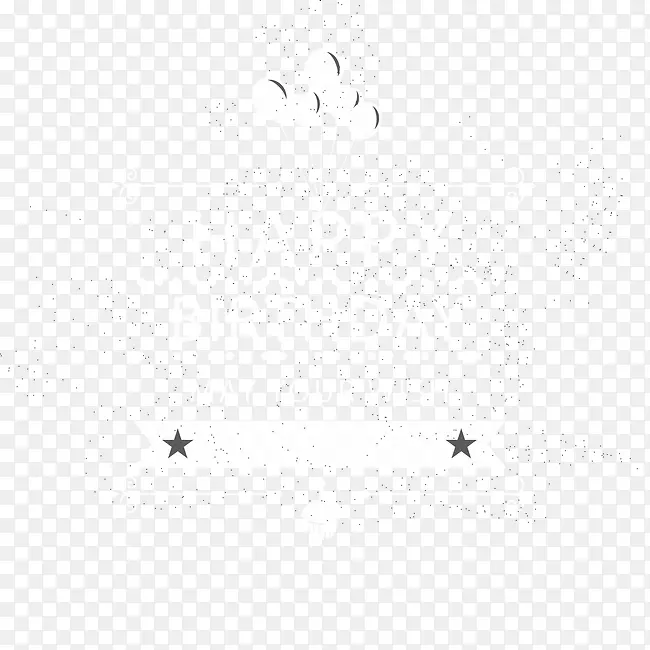 黑板上风格复古矢量生日贺卡