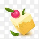 盒子蛋糕樱桃cubes-icons