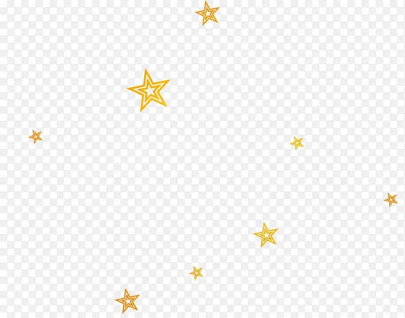 矢量渐变星星