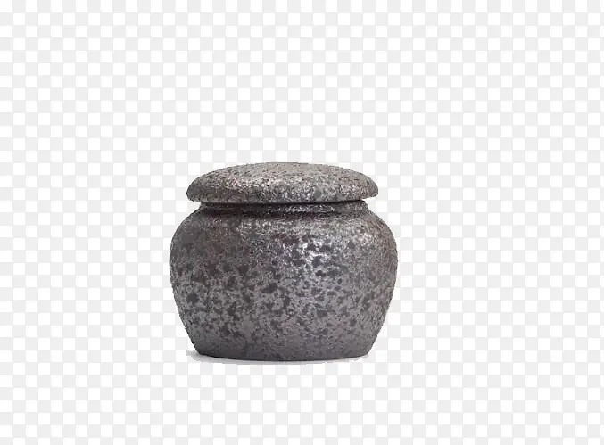 铁锈釉茶叶罐