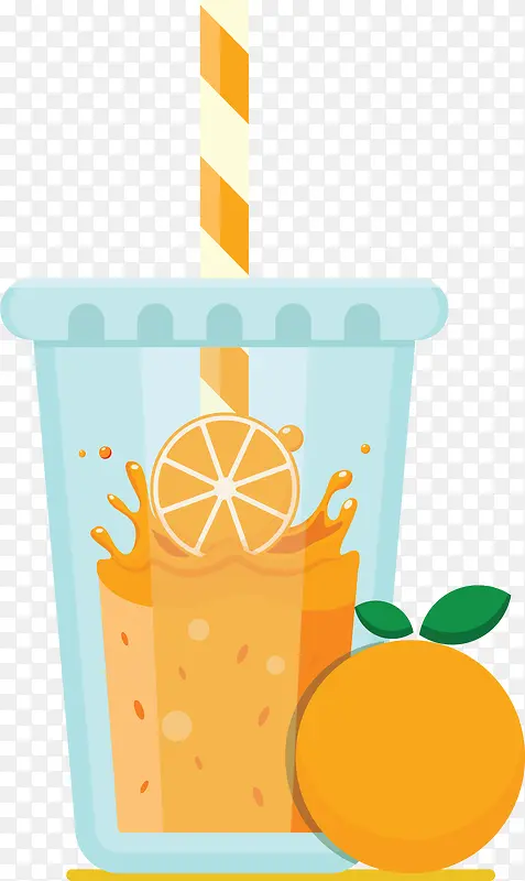 鲜果时光鲜榨橙汁