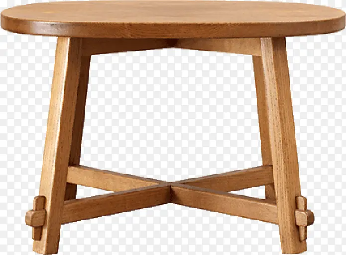 木制小圆桌