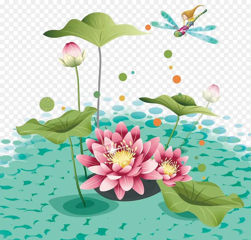荷花素材下载
