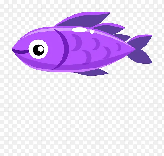 紫色小鱼