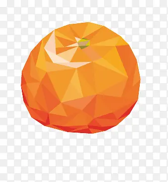 多边形橙子