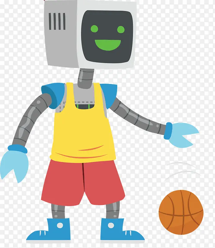 学习打篮球的机器人