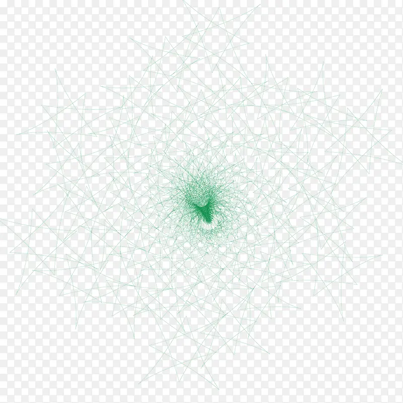 矢量环形光绿色光环