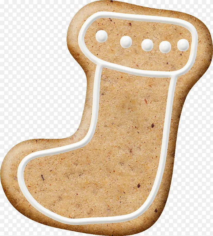 棕色袜子饼干